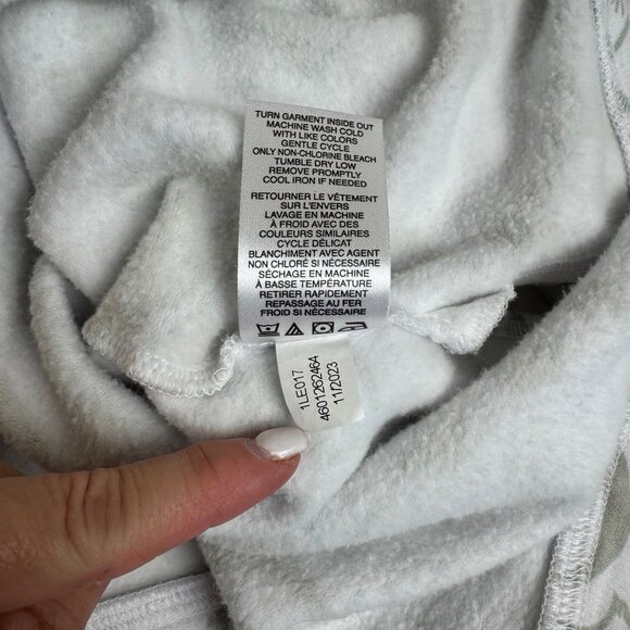 Travis Mathew Day on the Bay Cloud Women Lrg Fleece Sweatshirt Floral Activewear - Picture 9 of 10